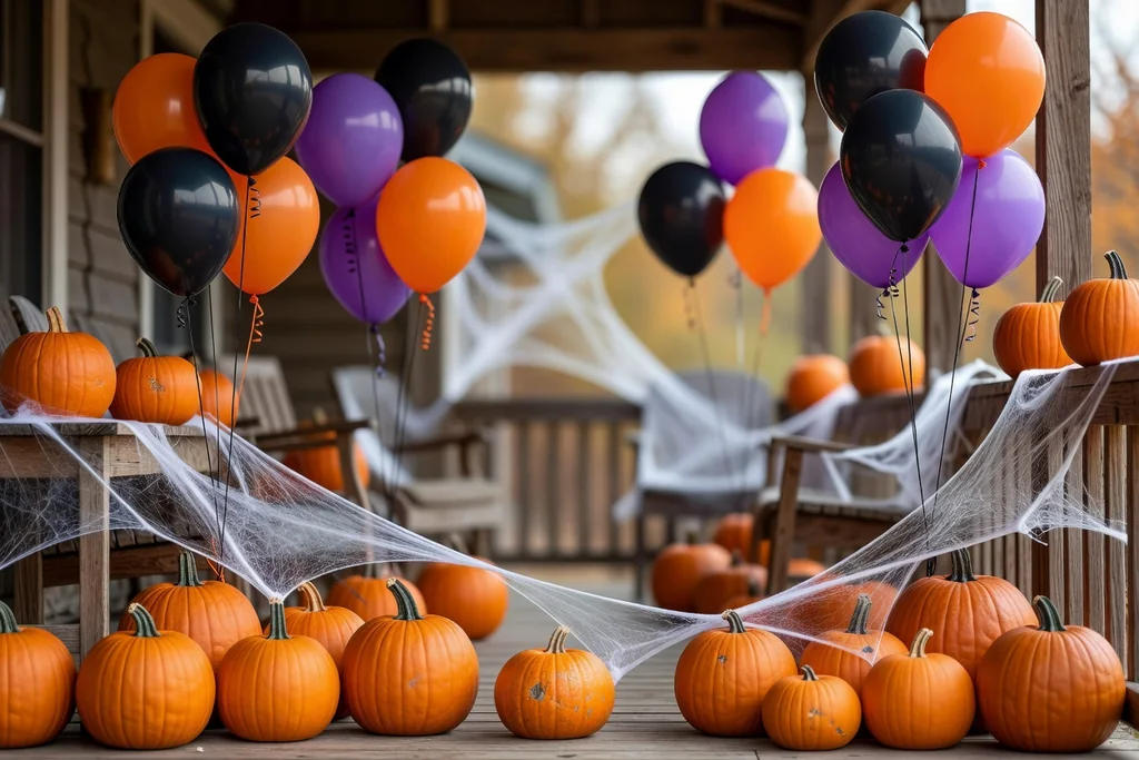 Decoración para una fiesta de Halloween