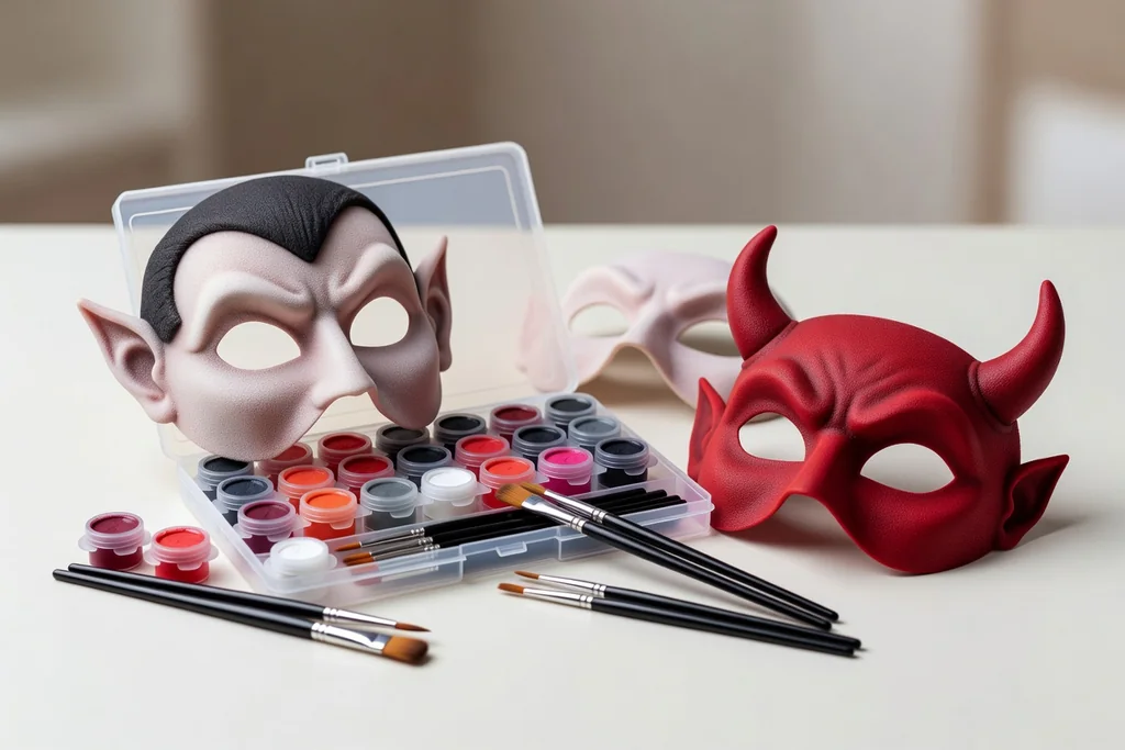Maquillaje y máscaras para Halloween