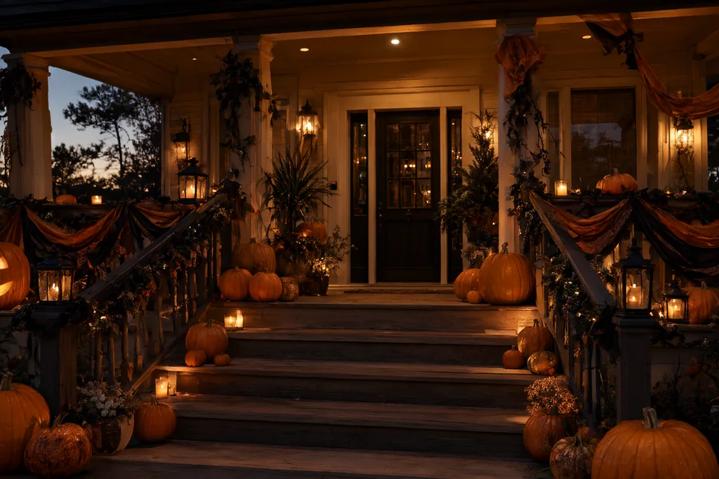 Cómo decorar una casa para Halloween por zonas