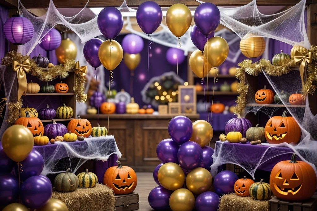 Decoración para una fiesta de Halloween