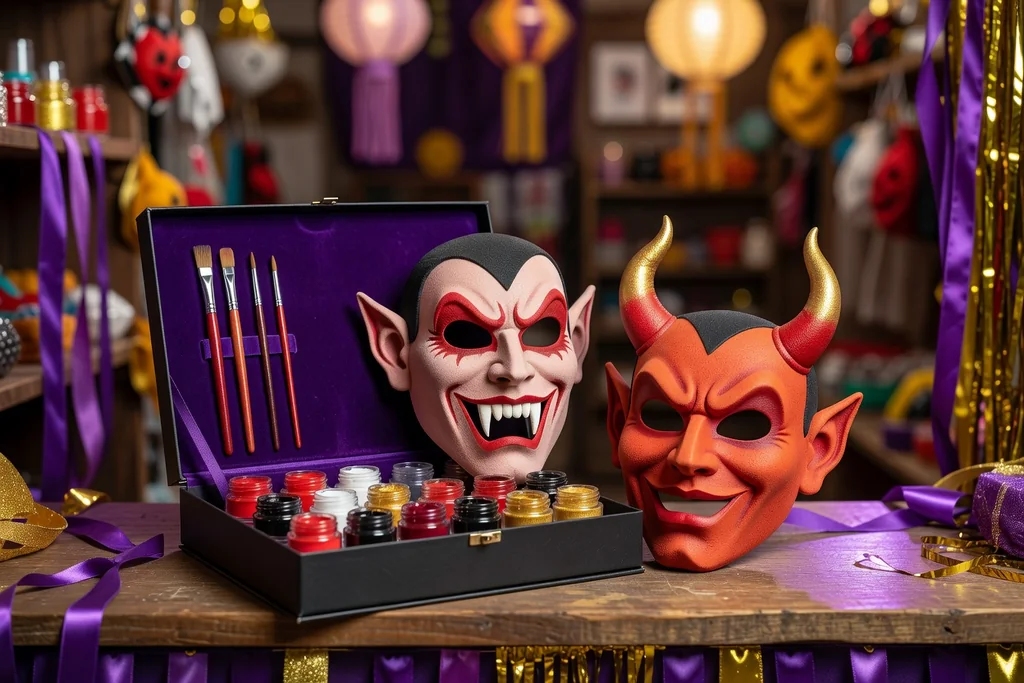 Maquillaje y máscaras para Halloween