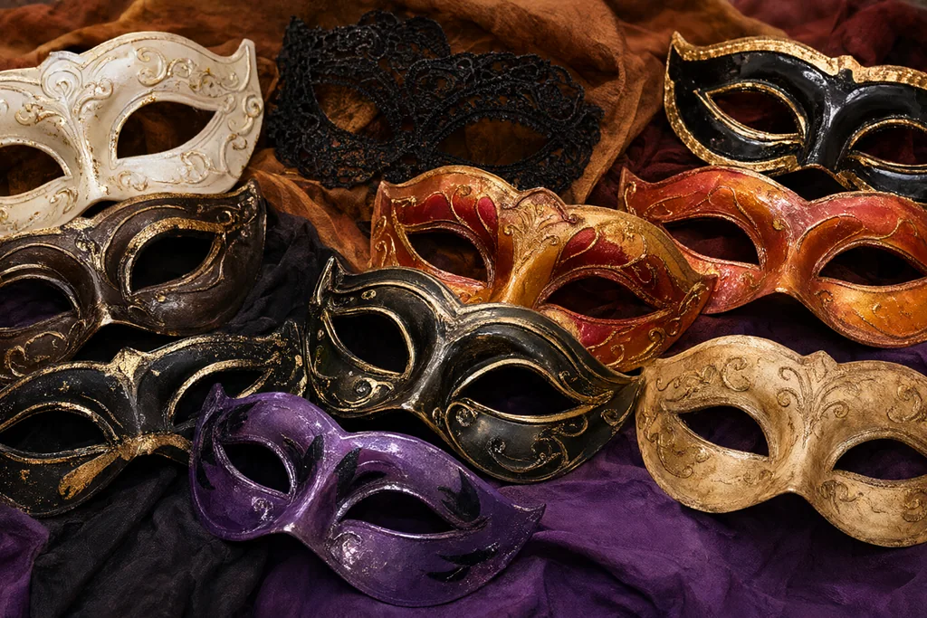 Máscaras y antifaces: visión, ventilación y acabado